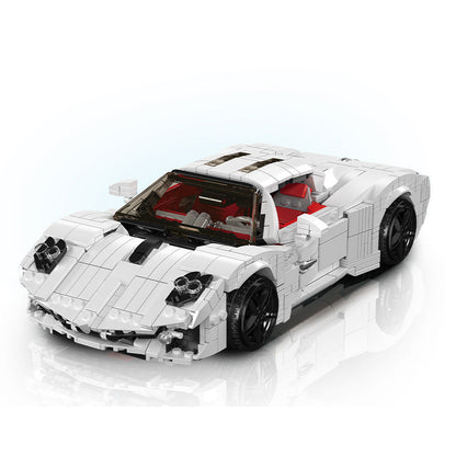 Whiteout Hyper GT | Brick-Built Car Set (1423 pcs)
