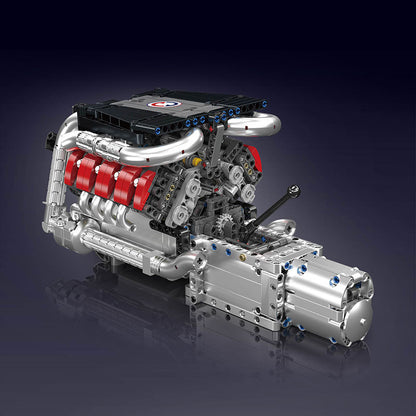 M8 Performance V8 Power Engine | Mechanical Build Set (1,169+ pcs)