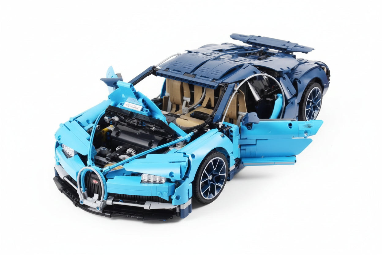 Blue Royale Hyper GT | Technic-Style Build (4,031+ pcs)