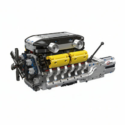Supercar V12 Engine | Mechanical Build Set (1,260 pcs)