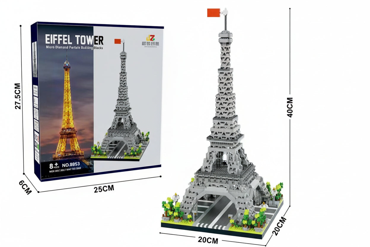 Eiffel Tower (Paris) | Brick-Built Landmark Set
