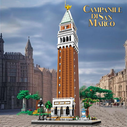 Campanile Di San Marco (Venice) | Brick-Built Landmark Set (3,903) pcs