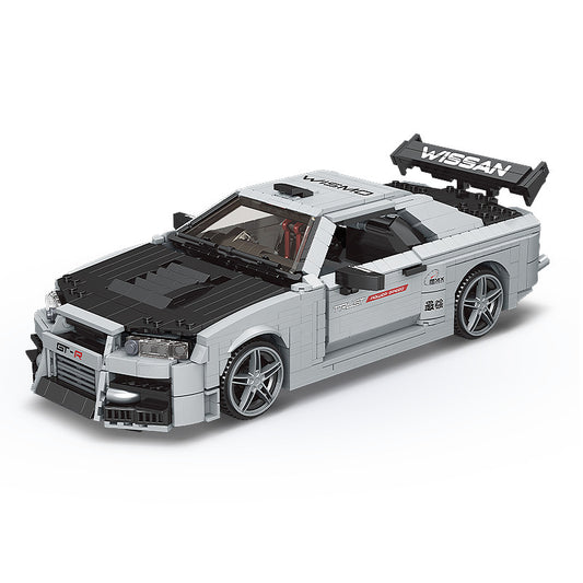 Grey Apex Racer | Collector’s Display Set (1,471+ pcs)