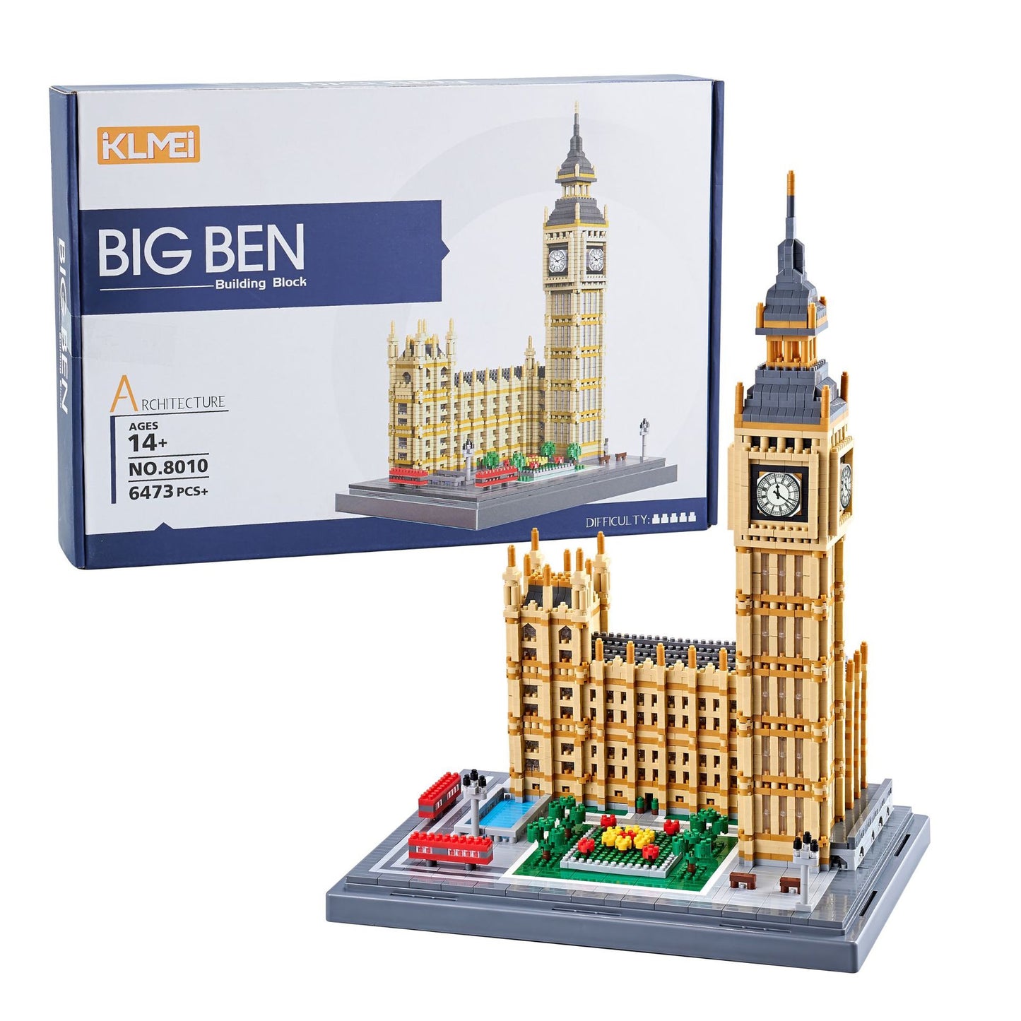 Big Ben (London) | Brick-Built Landmark Set (6,473+ pcs)